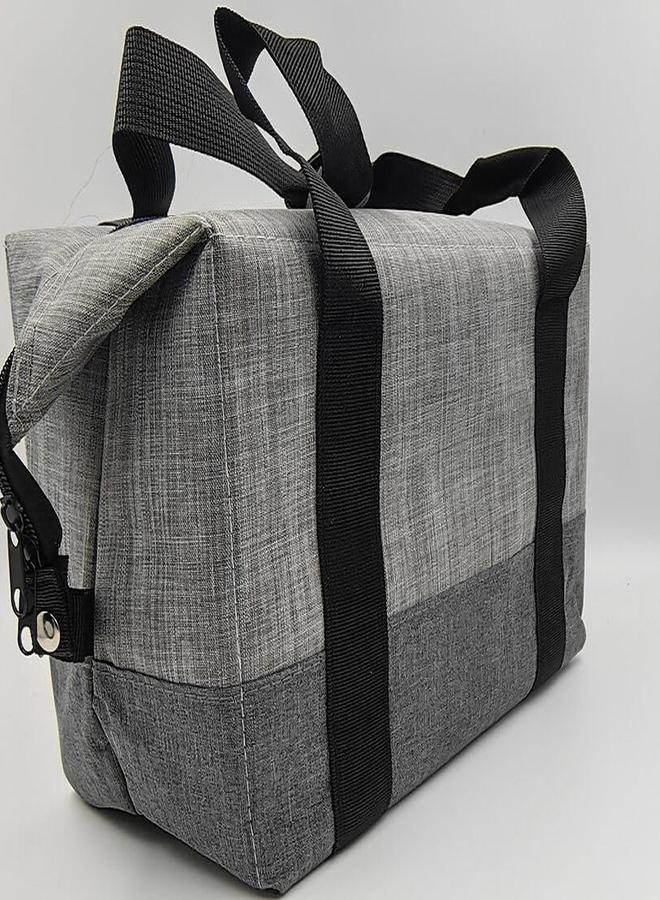 Orchid Insulated Multifunctional Tote Lunch Bag Grey - Image 2