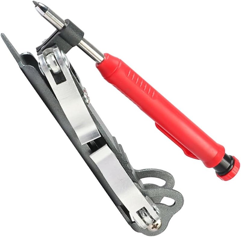 Adjustable Contour Gauge Tool For Woodworking And Carpentry With Precision Scribe - Image 1