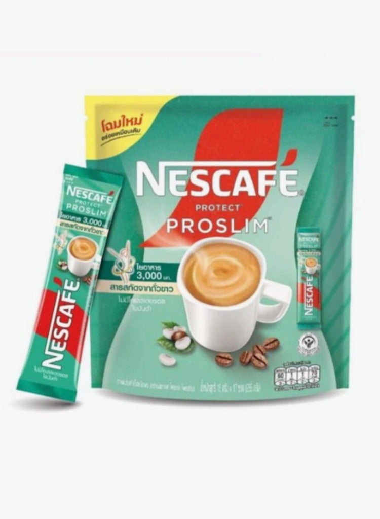 Nestle NESCAFE Protect Proslim Instant Coffee Mix 15g X 17 Sticks - Image 1