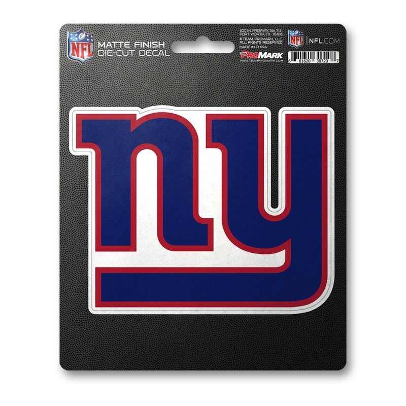 FANMATS 61232 New York Giants Matte Decal Sticker