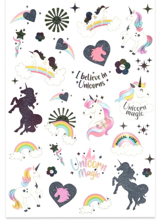 Hello Kitty Bedding Set Toddler Bed - Bundle with Hello Kitty Bed Sheets with Flat Sheet, Fitted Sheet, and Pillowcase for Twin Bed Plus Tattoos, More - Image 3