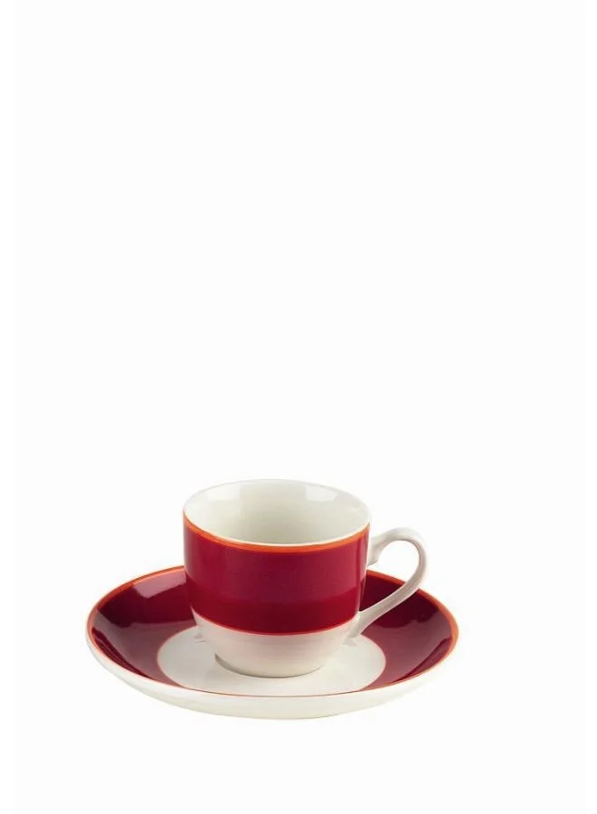 Tognana COFFEE CUP&SAUC.CC85 COUPE PERLA RED