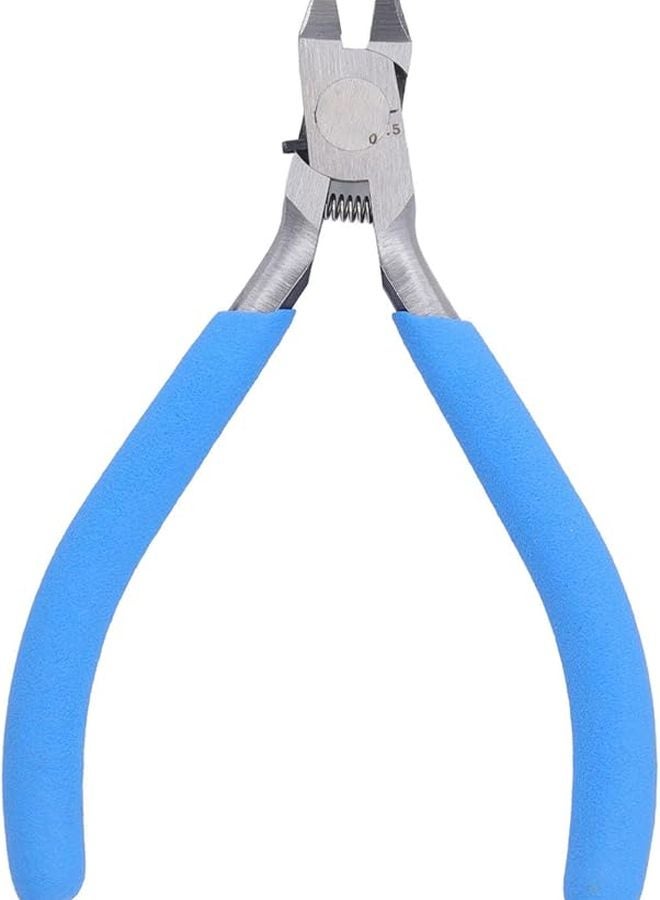 قاطع الأسلاك الناعمة ذات الشفرة الواحدة فائق النحافة، مصنوع من الفولاذ عالي الكربون، بتصميم مضغوط من البولي فينيل كلوريد. - Image 1