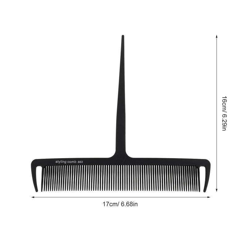 3pcs Highlighting Comb, Hair Teasing Parting Weaving Combs for Highlighting with Long Rat Tail for Sectioning & Smooth Detangling - Professional Use - Image 2