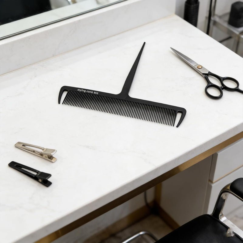 3pcs Highlighting Comb, Hair Teasing Parting Weaving Combs for Highlighting with Long Rat Tail for Sectioning & Smooth Detangling - Professional Use - Image 4