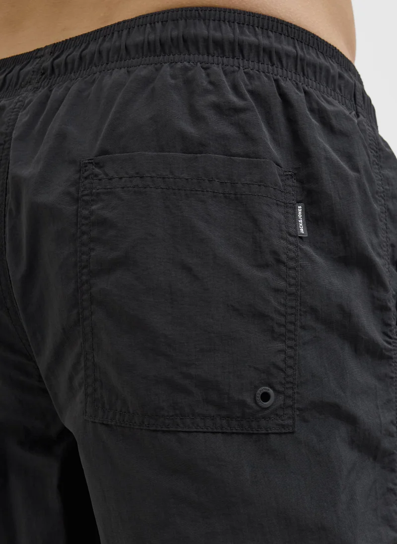 JACK & JONES  Logo Drawstring Swim Shorts for Men | Best Price UAE