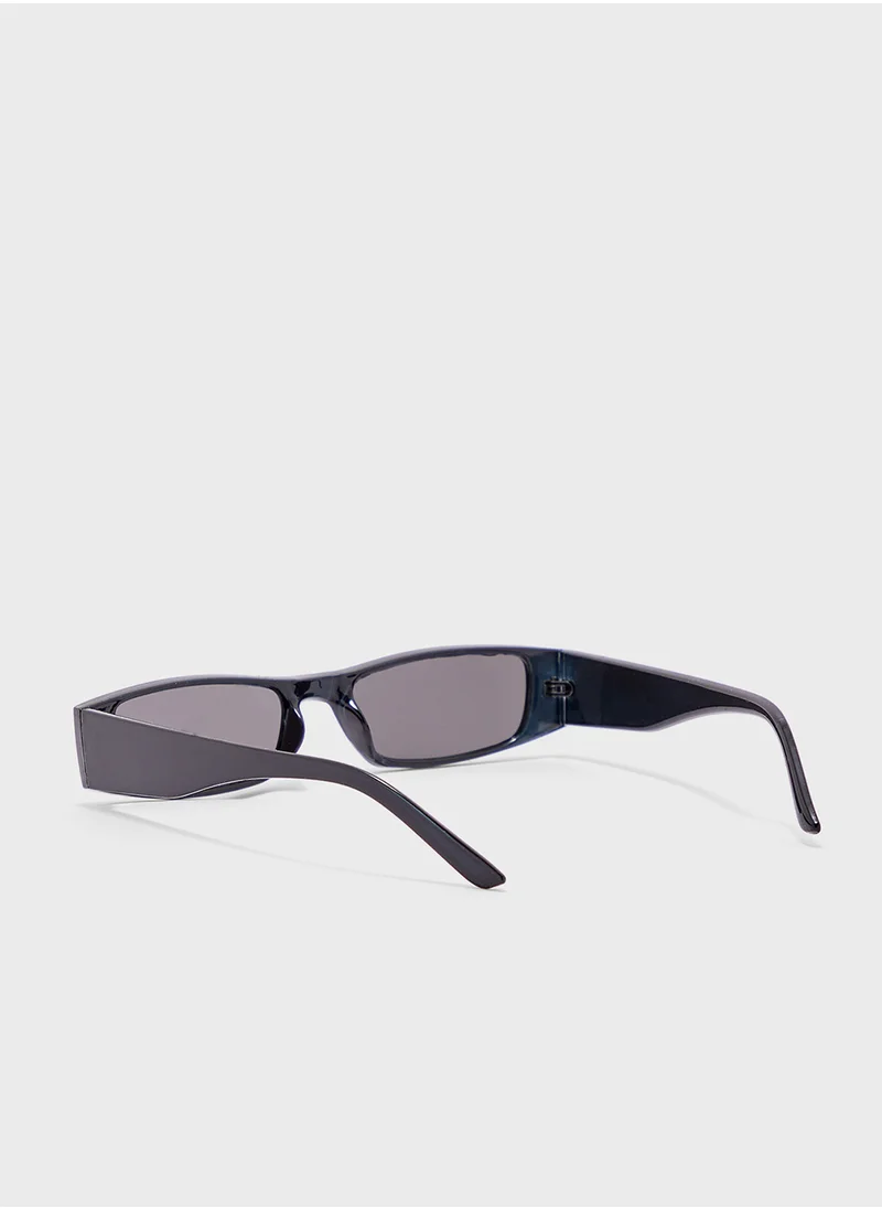 ايلا Slim Rectangular Sunglasses