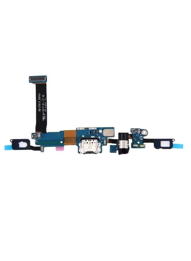erorex For Galaxy C7 Pro / C701F Charging Port + Home Button + Earphone Jack Flex Cable - Image 2