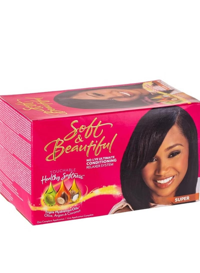 سوفت آند بيوتيفول No-Lye Ultimate Conditioningنظام الاسترخاء الفائق
