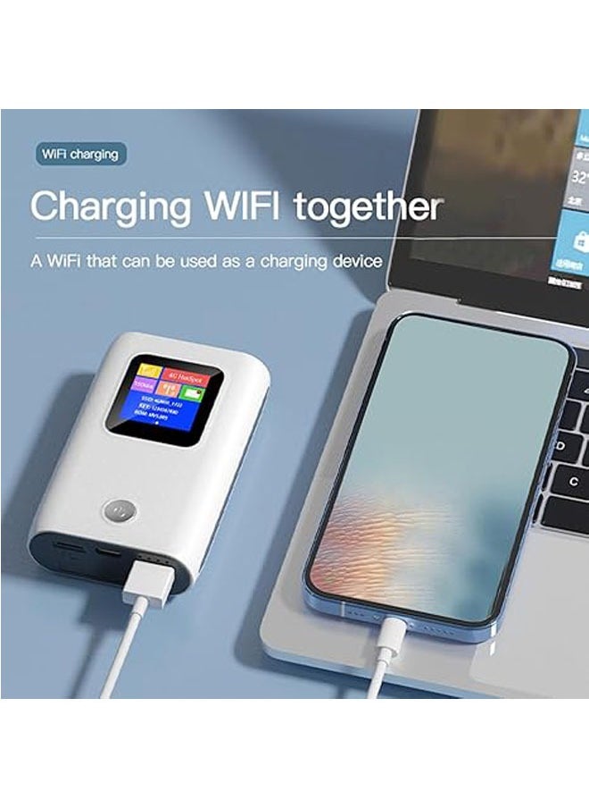 General - 4G LTE 300Mbps USB Power Bank Portable Router, Pocket Mobile Network Access Point, USB Modem Smart Network Router with SIM Card Slot, 10 Users (Operating Band: B1/B3/B5/B7/B8/B20/B38/B39/B40/B41) - Image 1
