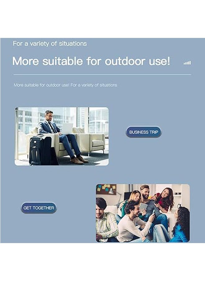 General - 4G LTE 300Mbps USB Power Bank Portable Router, Pocket Mobile Network Access Point, USB Modem Smart Network Router with SIM Card Slot, 10 Users (Operating Band: B1/B3/B5/B7/B8/B20/B38/B39/B40/B41) - Image 1