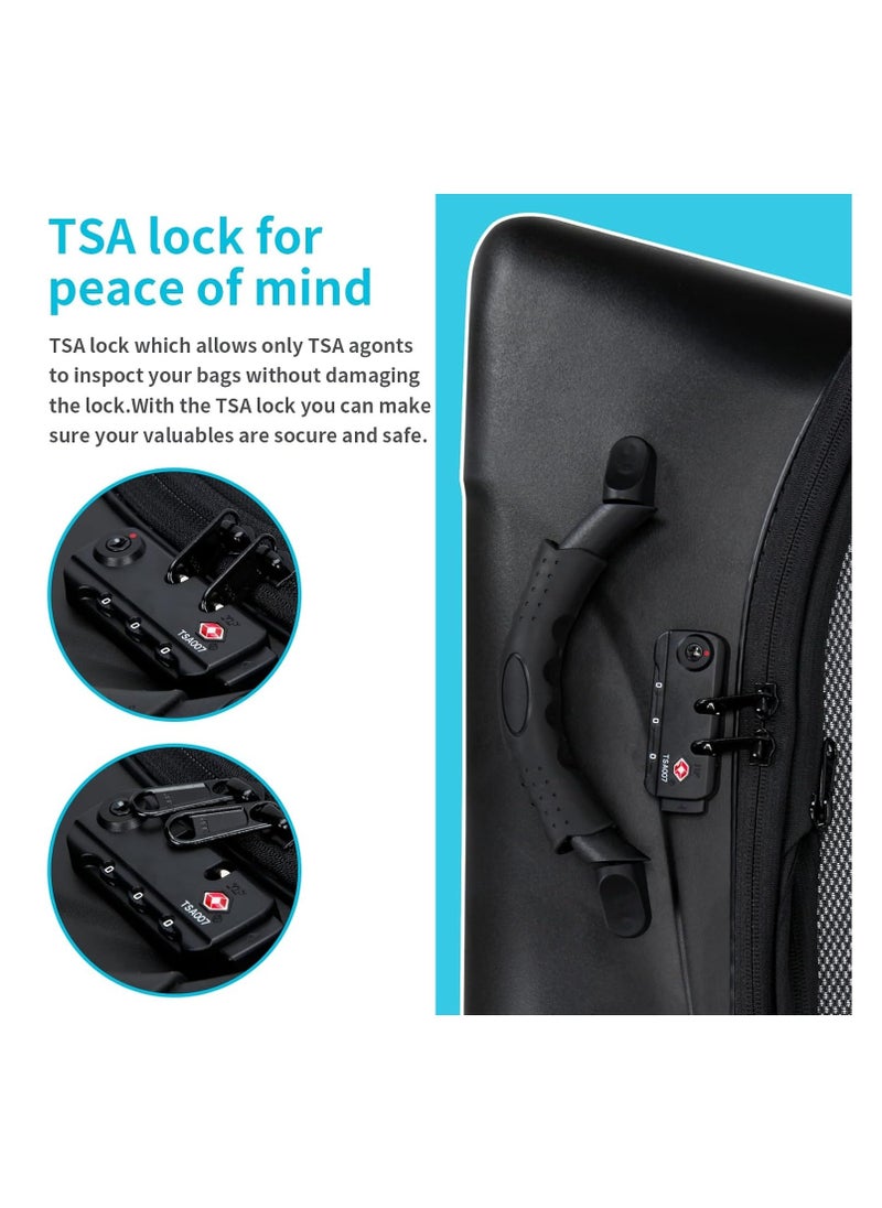 Q-Box Large Suitcases with Child Seat Design,Expandable Luggage with Spinner Wheels  - Image 4