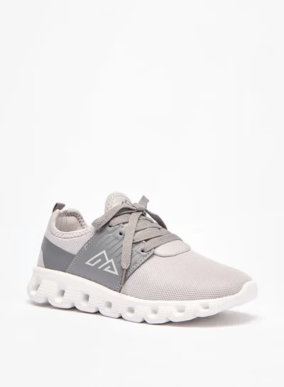 Oaklan by Shoexpress Boy's Logo Detail Sports Shoes with Lace-Up Closure