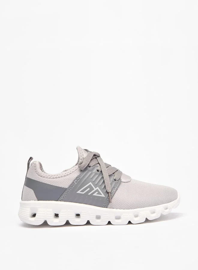 Oaklan by Shoexpress Boy's Logo Detail Sports Shoes with Lace-Up Closure