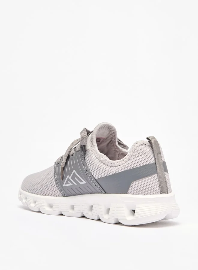 Oaklan by Shoexpress Boy's Logo Detail Sports Shoes with Lace-Up Closure