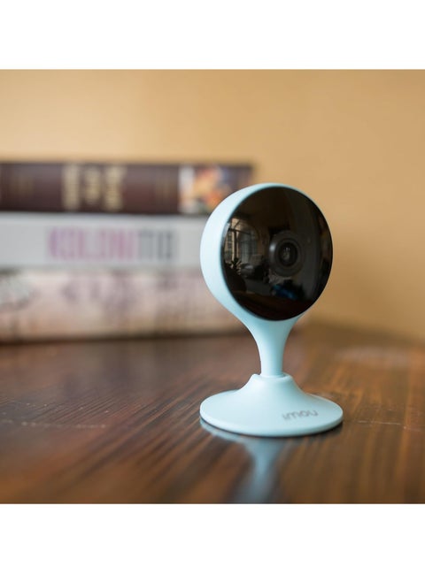 IMOU 3MP Fixed Wifi Security Camera, Two Way Audio Talk Baby Crying/Human Detection Night Vision Alexa & Google, Cloud/Sd Card Slot Built in Siren (Imou Cue 2)