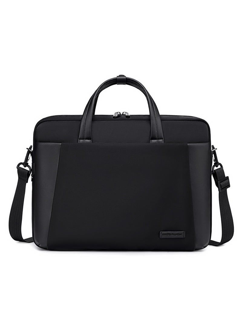 ARCTIC HUNTER Laptop Bag Business Briefcase, Durable School Office Bag Laptop Suitcase for Men, Black - Image 1