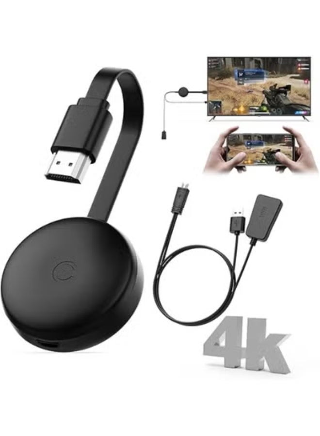 Wireless HDMI Display Adapter 4K, Plug and Play Screen Mirroring Dongle, Dual Band 2.4G/5G, HDMI Transmitter and Receiver for TV, Monitor and Projector - Image 1