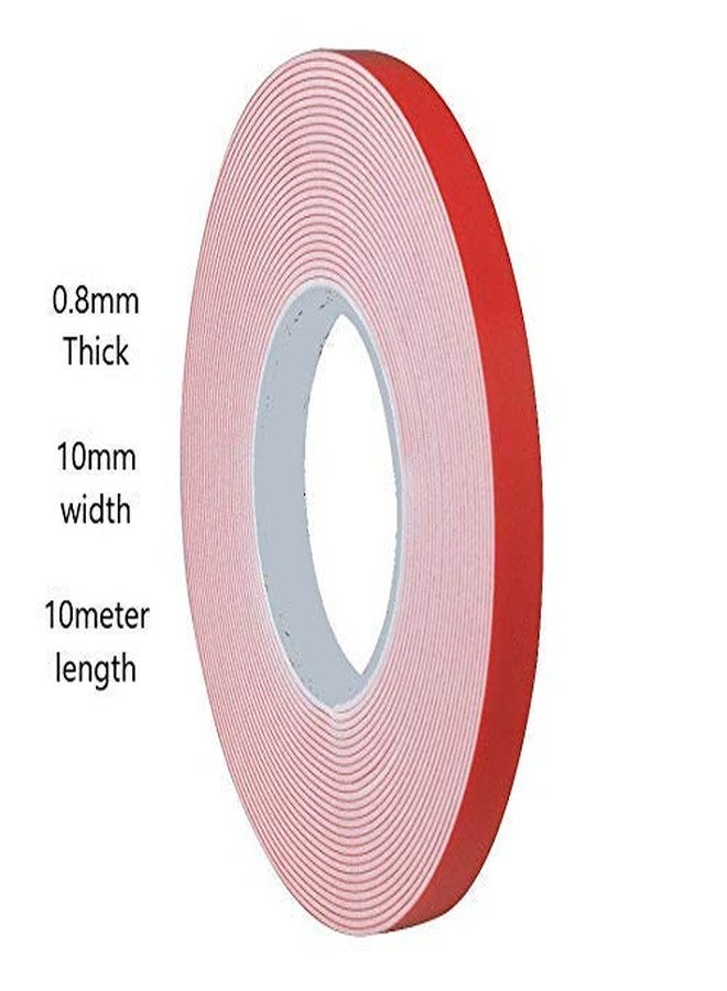 TJIKKO Double Sided VHB Tape/Acrylic Tape Premium Grade 0.8 mm Thick 12 mm Width 10 Meter Length Grey (Set of 2) - Image 4