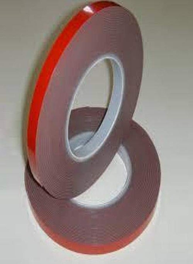 TJIKKO Double Sided VHB Tape/Acrylic Tape Premium Grade 0.8 mm Thick 12 mm Width 10 Meter Length Grey (Set of 2) - Image 1
