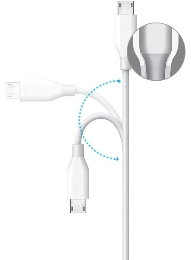 PowerLine Micro USB cable, 1 meter long, for mobile phones and to charge Sony Handy 4 - Image 3