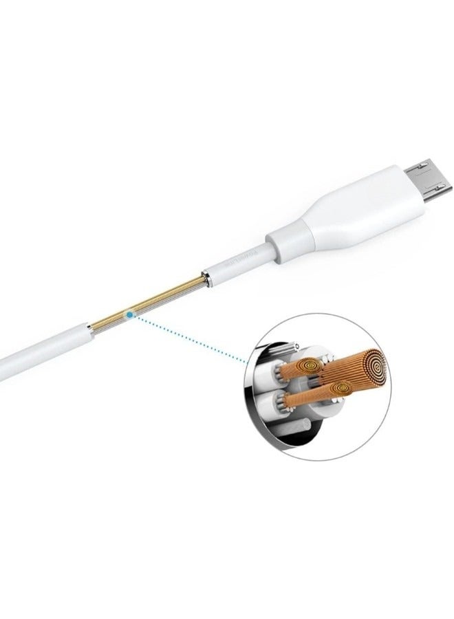 PowerLine Micro USB cable, 1 meter long, for mobile phones and to charge Sony Handy 4 - Image 2