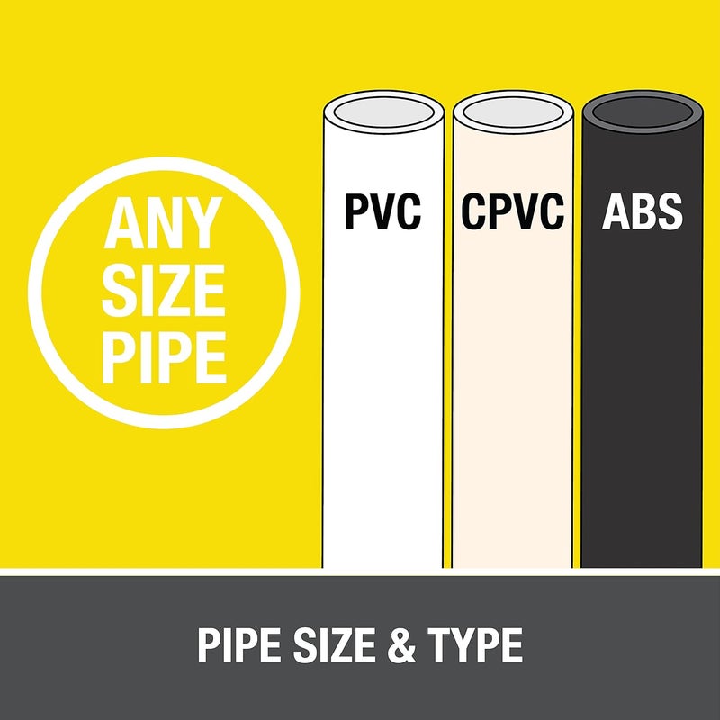 Oatey 16 oz Clear Cleaner for ABS, CPVC, and PVC Pipes - Image 3