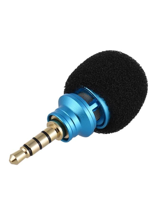NIBEMINENT EY-610A Portable Clip-On Lapel Lavalier Condenser Microphone LU-D5161BL Blue/Black - Image 3