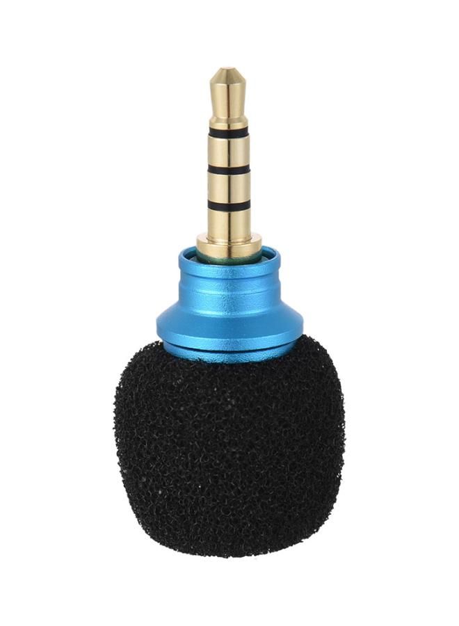 NIBEMINENT EY-610A Portable Clip-On Lapel Lavalier Condenser Microphone LU-D5161BL Blue/Black - Image 5