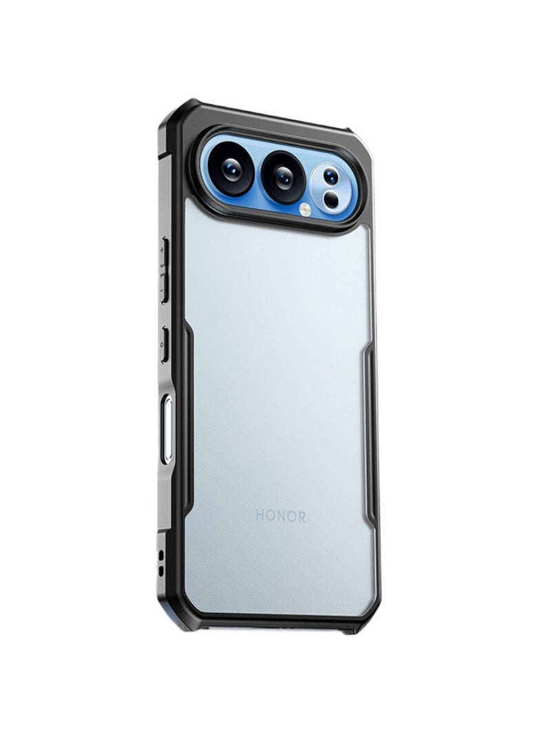 general Matte Protective Case, Compatible with Honor 500 Pro Ard PC Soft Shock-Absorbing Back Panel and TPU Frame Shock-Resistant and Drop-Proof Airbag Cover - Image 1