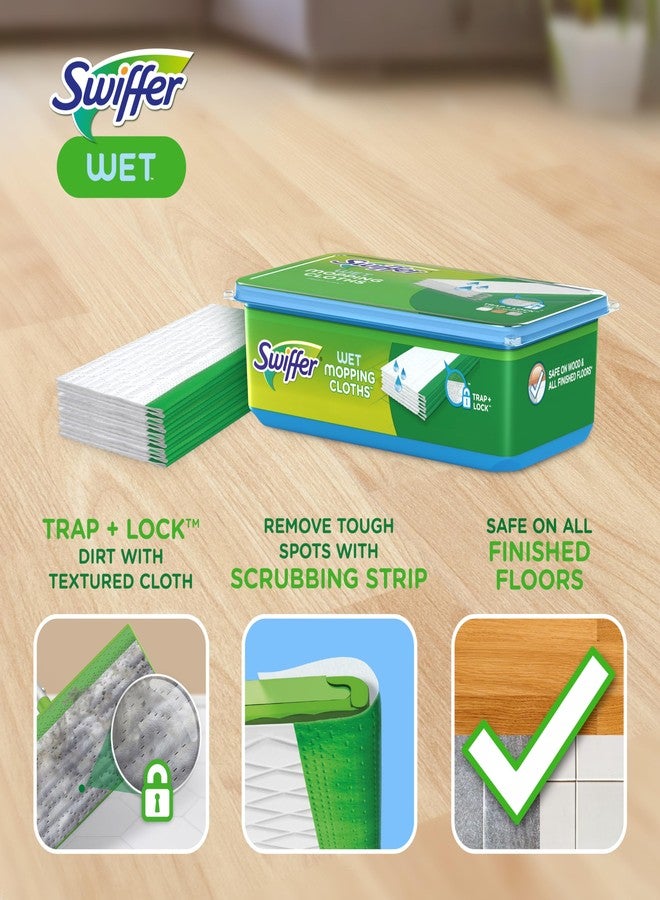 Swiffer Sweeper Wet Mopping Pad Refills for Floor Mop Open Window Fresh Scent 12 Count(Pack of 6) - Image 5