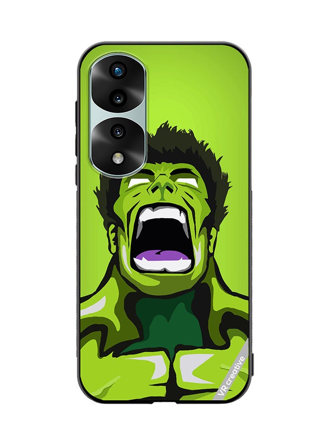 VR CREATIVE Protective Case Cover For Honor 70 Pro Hulk Design Multicolour - Image 1