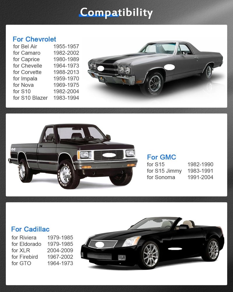 ECCPP فواصل العجلات ECCPP 5x4.75 بوصة 1 (25 مم) 5 لوج 12x1.5 لبراغي لسيارات كورفيت وكامارو وS10 وGMC S15 وجيمي وبونتياك فايربيرد وGTO - Image 3