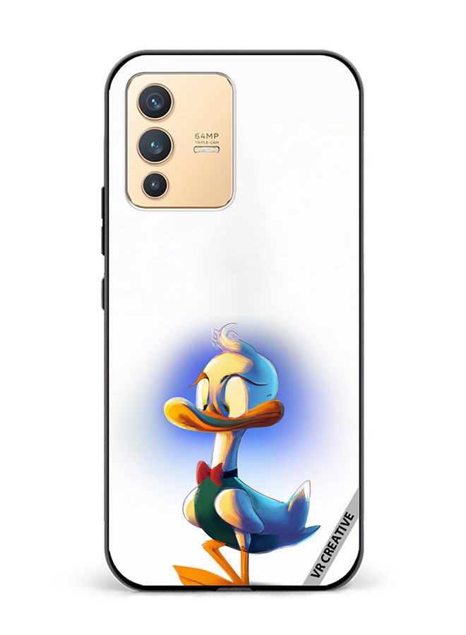 VR CREATIVE Protective Case Cover For Vivo V23 5G Donald Duck Design Multicolour - Image 1