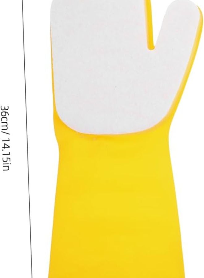 White Silicone Dish Scrubber Kitchen Cleaning Towel For Oven Bathtub Accessories - Image 3