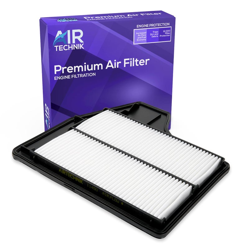 AirTechnik CA11450 Replacement Engine Air Filter Fits 20132018 Nissan Altima L4 25L 165463TA0A White