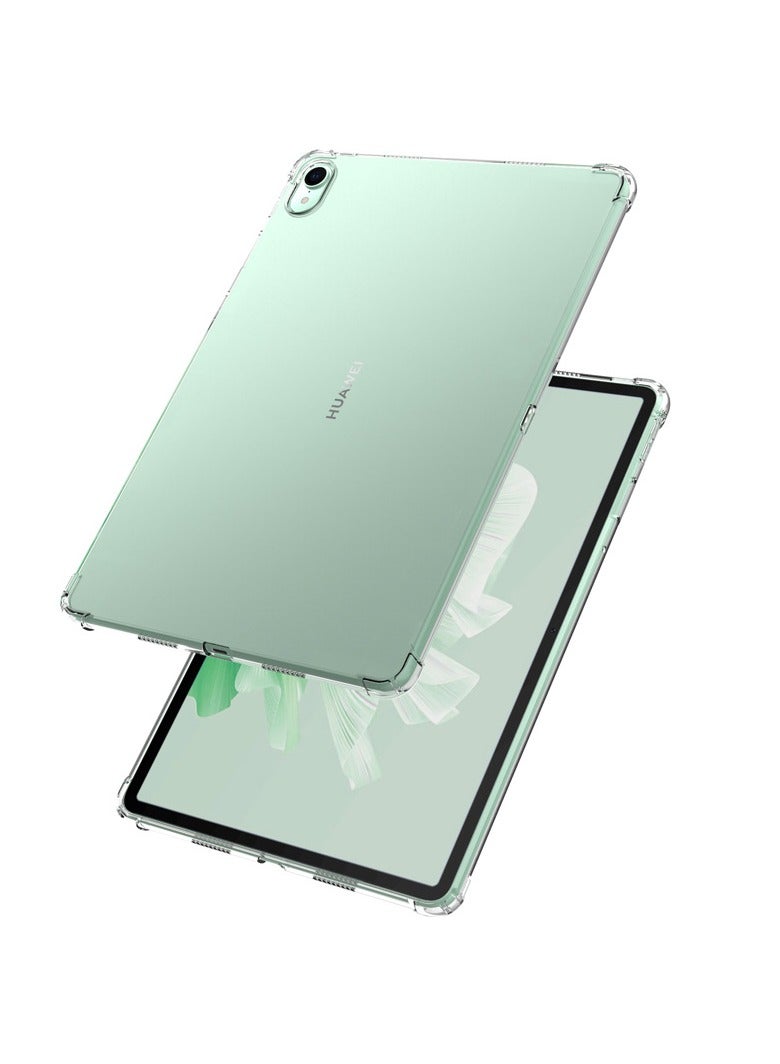 عام غطاء شفاف متوافق مع لوحي هواوي MatePad Air-11.5 (2023) - حماية مضادة للسقوط والصدمات بوسادات هوائية رباعية الزوايا - غطاء واقي مرن من مادة TPU - Image 2