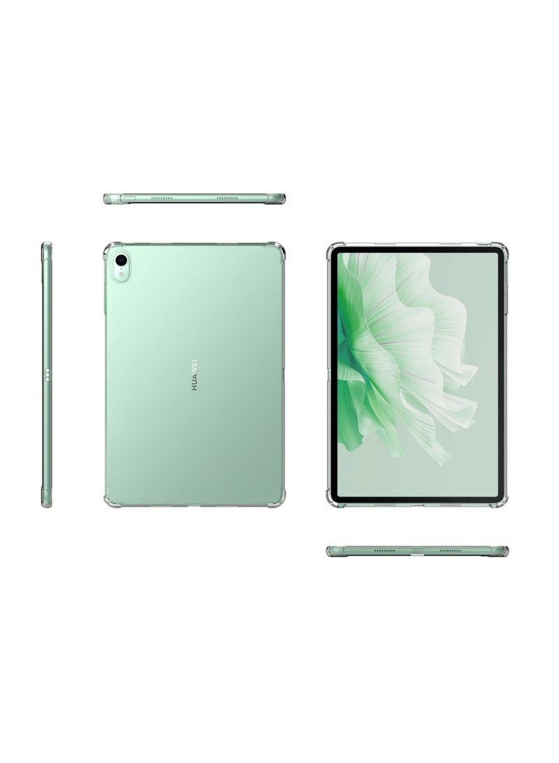عام غطاء شفاف متوافق مع لوحي هواوي MatePad Air-11.5 (2023) - حماية مضادة للسقوط والصدمات بوسادات هوائية رباعية الزوايا - غطاء واقي مرن من مادة TPU - Image 4