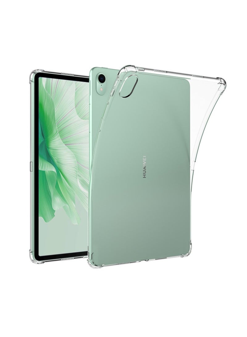 عام غطاء شفاف متوافق مع لوحي هواوي MatePad Air-11.5 (2023) - حماية مضادة للسقوط والصدمات بوسادات هوائية رباعية الزوايا - غطاء واقي مرن من مادة TPU - Image 1