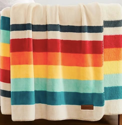 Pendleton بندلتون أولترا سوفت شيربا فليس بلش ثرو 50" x 70" (ماونت فورايكر) - Image 2
