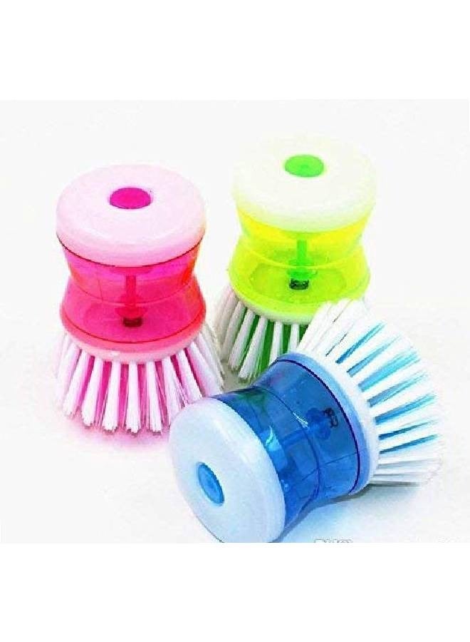Cleaning brush with soap dispenser  - Image 1