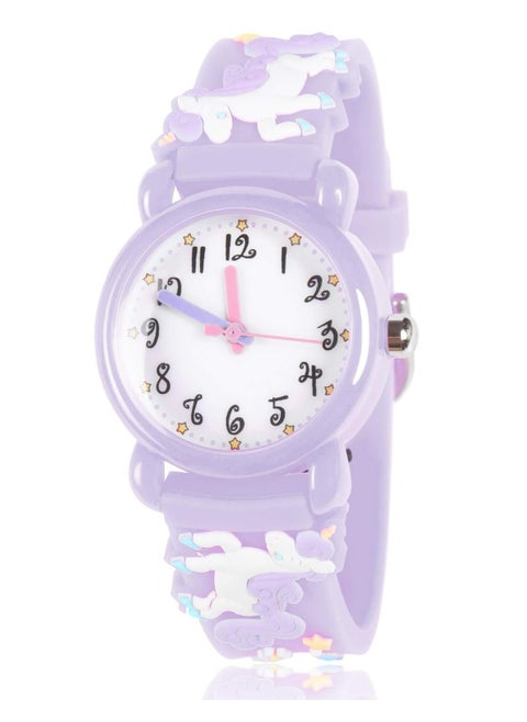 Girl Watches Waterproof Durable, Fashionable Cute Cartoon Toddler