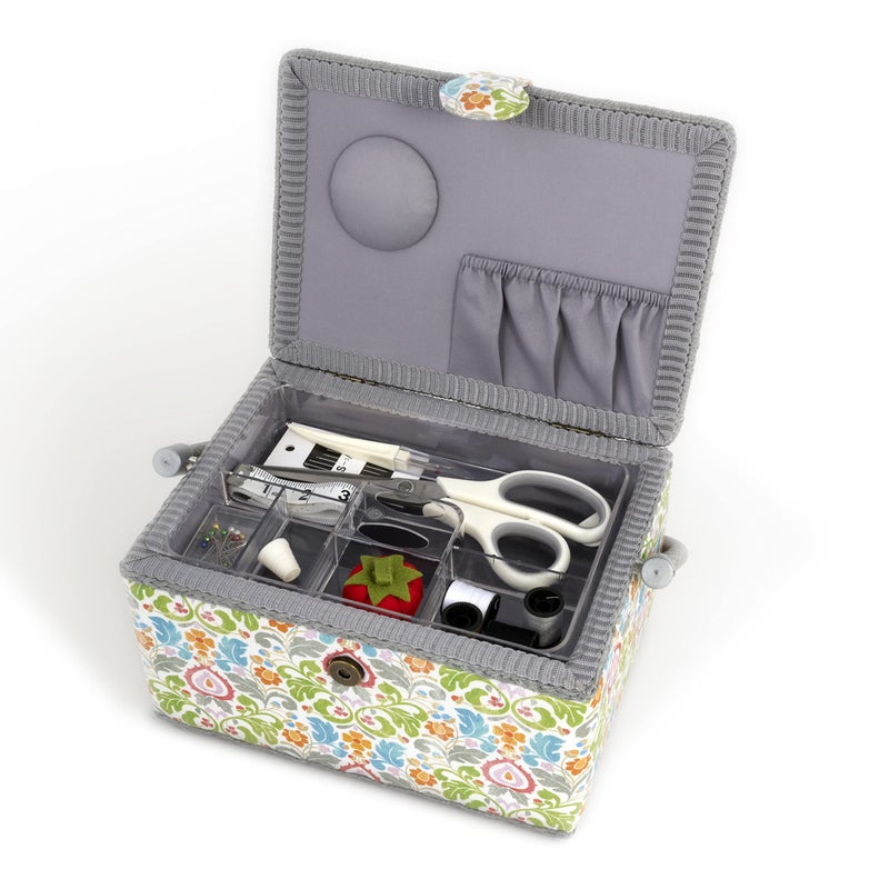 Dritz Medium Sewing Basket Kit Filled with Essential Sewing Supplies - Image 3