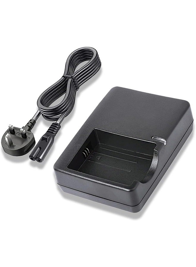 Unewshi LP-E5 LC-E5 LC-E5E Battery charger Compatible with Canon EOS Rebel: EOS 1000D, EOS 450D, EOS 500D, EOS F, EOS X2, EOS X3, EOS Rebel T1i, EOS Rebel XS, EOS Rebel Xsi Camera, black,with Power Supply Cord  - Image 1