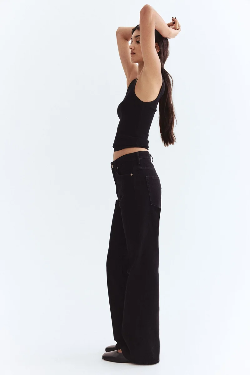 H&M Bootcut High Jeans