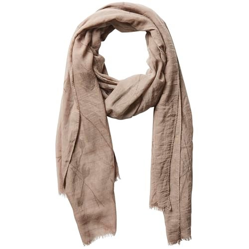 Hadley Wren Womens Lightweight Summer Insect Shield Scarf Brown Branches and Leaves One Size - Image 1