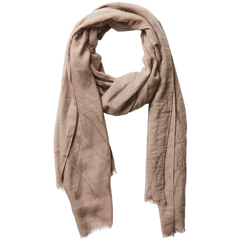 Hadley Wren Womens Lightweight Summer Insect Shield Scarf Brown Branches and Leaves One Size - Image 2