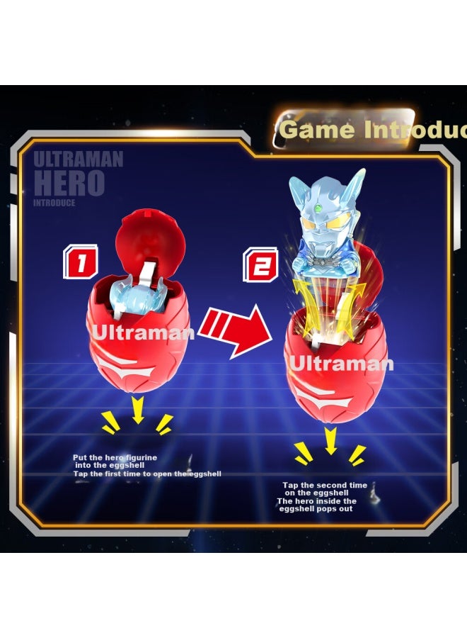 Ldcx Dynamic Creative New Ultraman Toy Ultraman Egg Deiga Seiro Broken Shell Hero Snack Play Boy Blind Box - Image 2