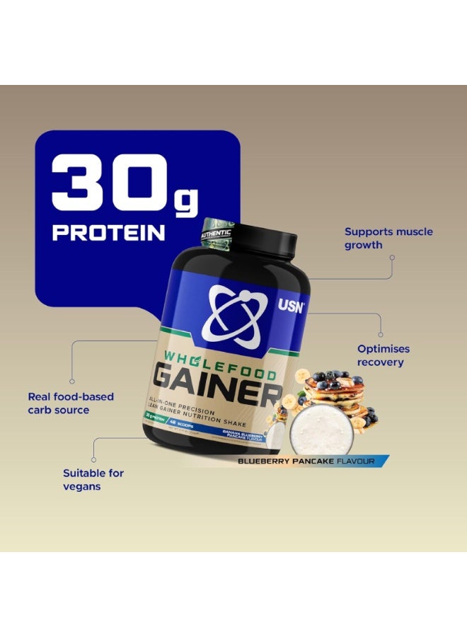 USN Wholefood Gainer Banana Blueberry Pancake 2kg - Image 3