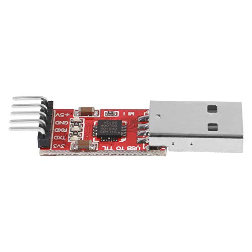 Atnsinc 3 قطع محول USB 2.0 إلى TTL 5 دبابيس محول تسلسلي USB إلى TTL لوحدة UART STC 3.3 فولت و 5 فولت مع سلك دوبونت (USB 2.0 إلى TTL CP2102) - Image 3